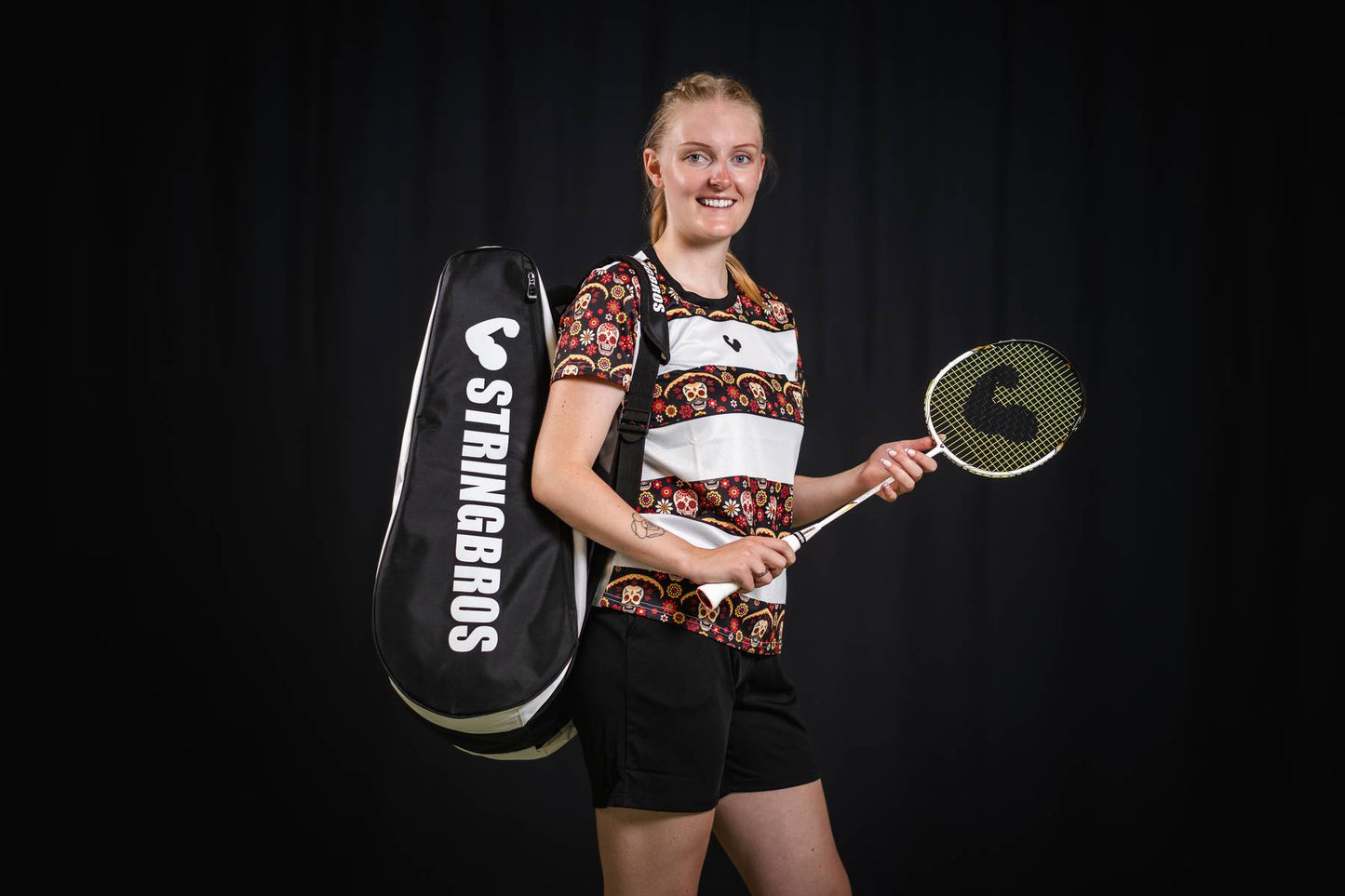Racket Bag - Black & White Limited Edition