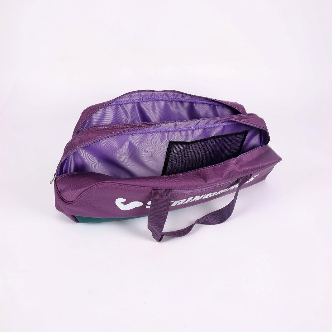(PRE-ORDER!) Racket Bag - RETRO Purple Green Edition